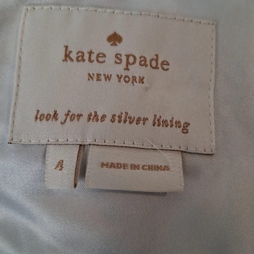 Kate Spade Guipure Retro Shift Dress Black and White Size 4
